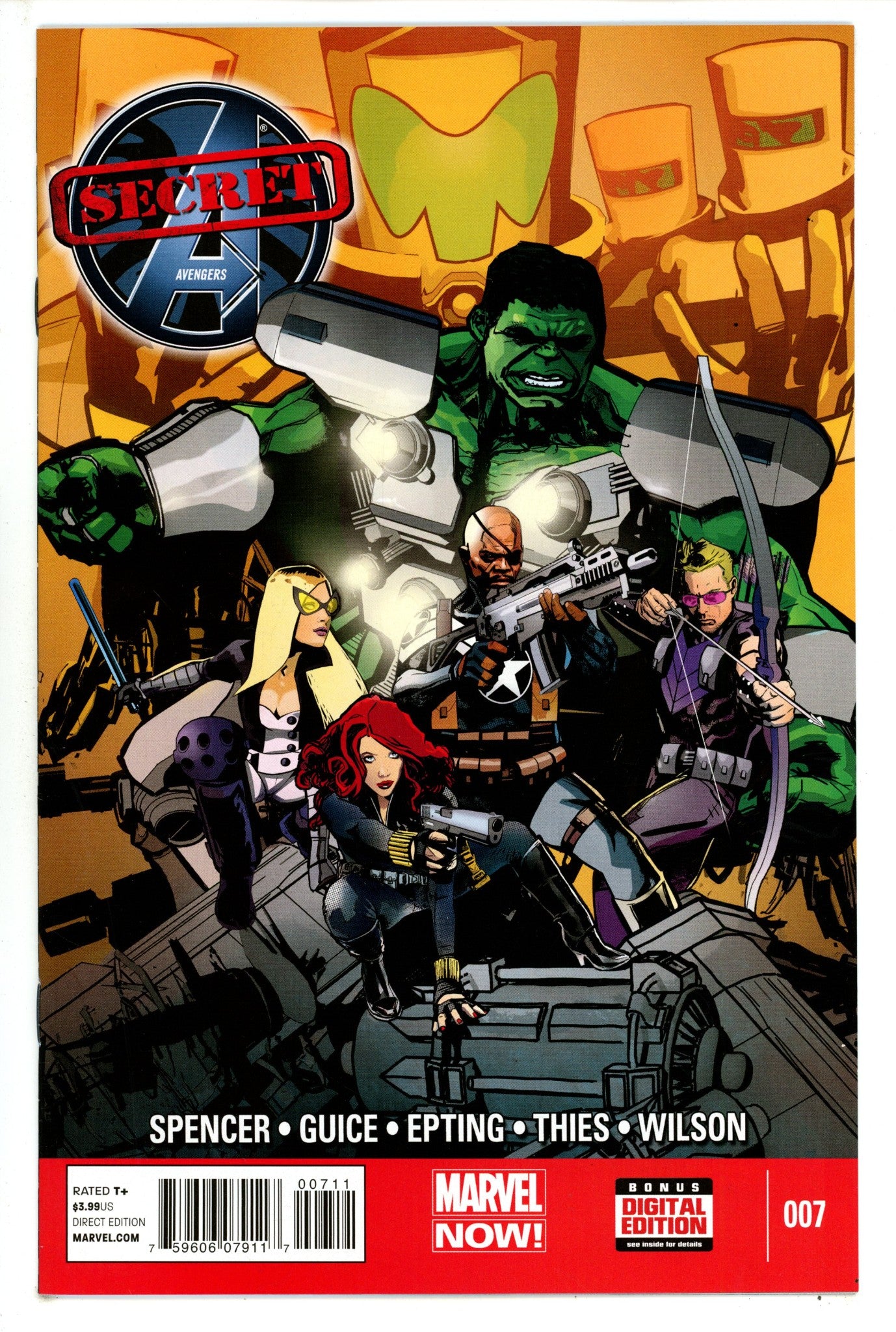 Secret Avengers Vol 2 7 High Grade (2013) 