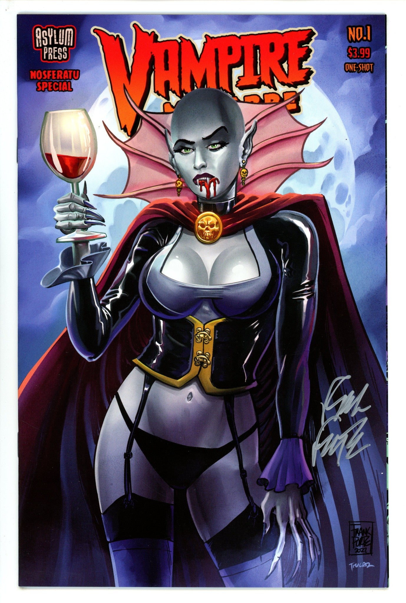 Vampire Macabre Nosferatu Special 1 Variant Signed Franke Forte (2023)