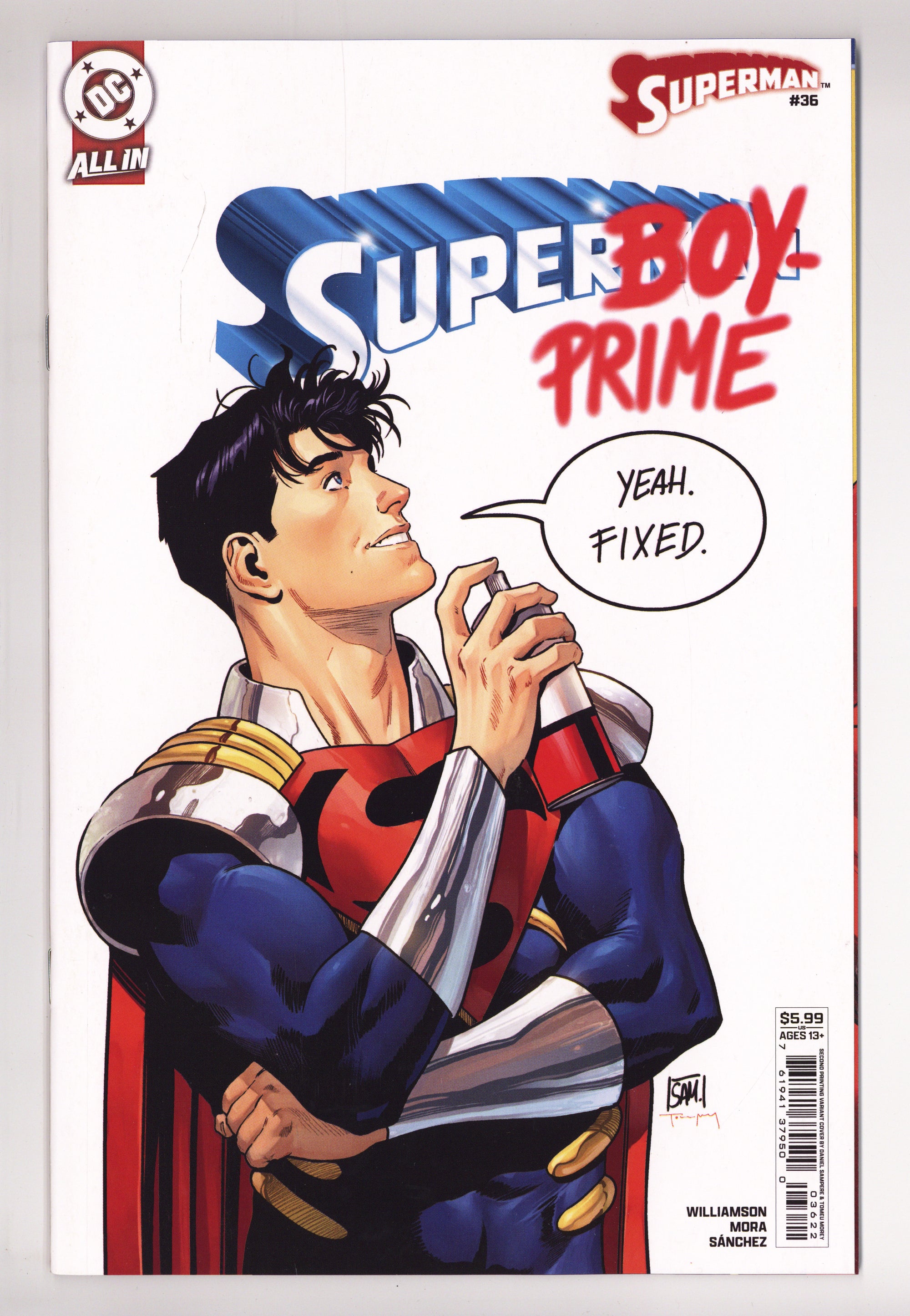 Superman Vol 6 36 Sampere 2nd Print Variant (2026)