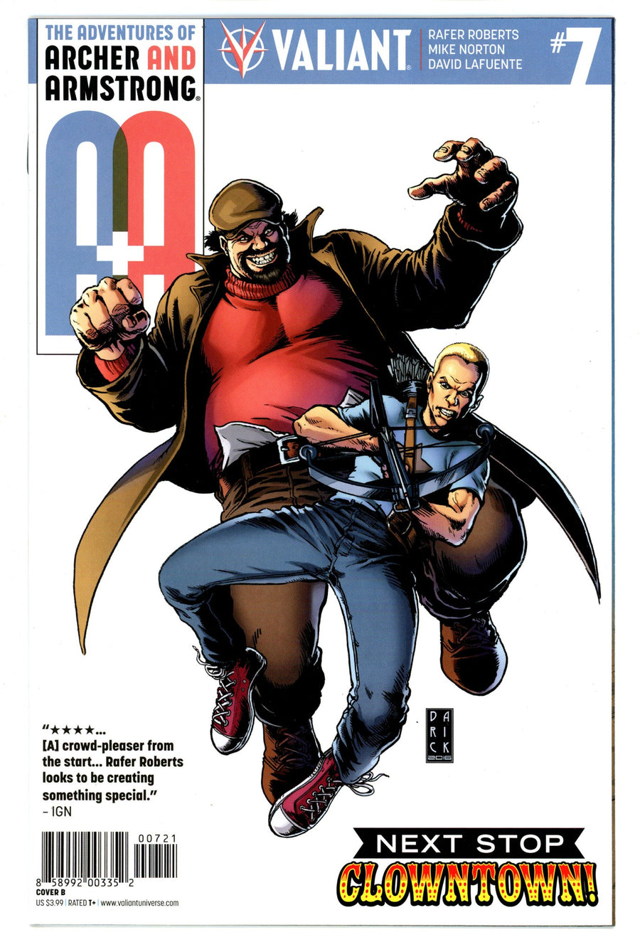 A&A: The Adventures of Archer & Armstrong 7 High Grade (2016) Robertson Variant 