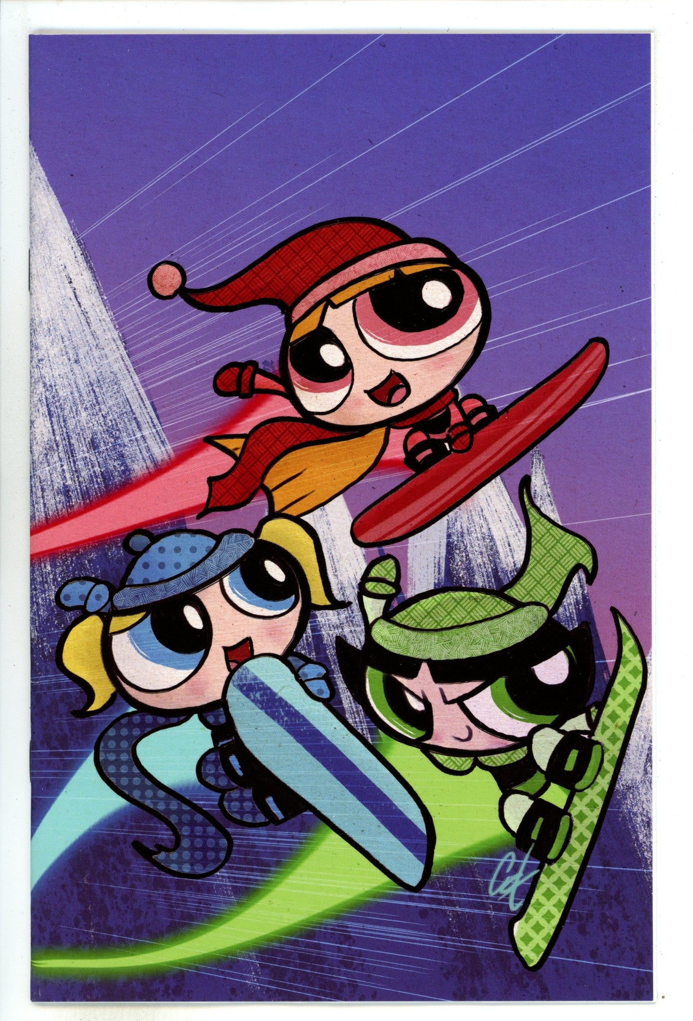 Powerpuff Girls Winter Snowdown Showdown 1 Staggs Virgin Incentive Variant (2024)