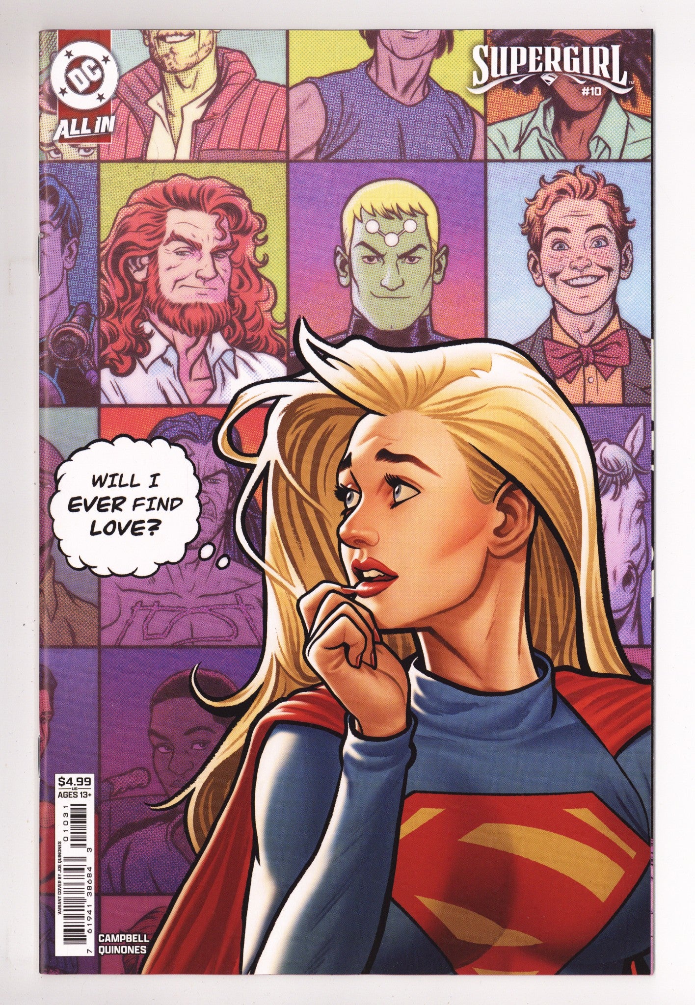 Supergirl Vol 8 10 Quinones  Variant   (2026)