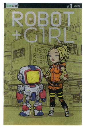 Robot + Girl 1 White Holofoil Variant (2024)