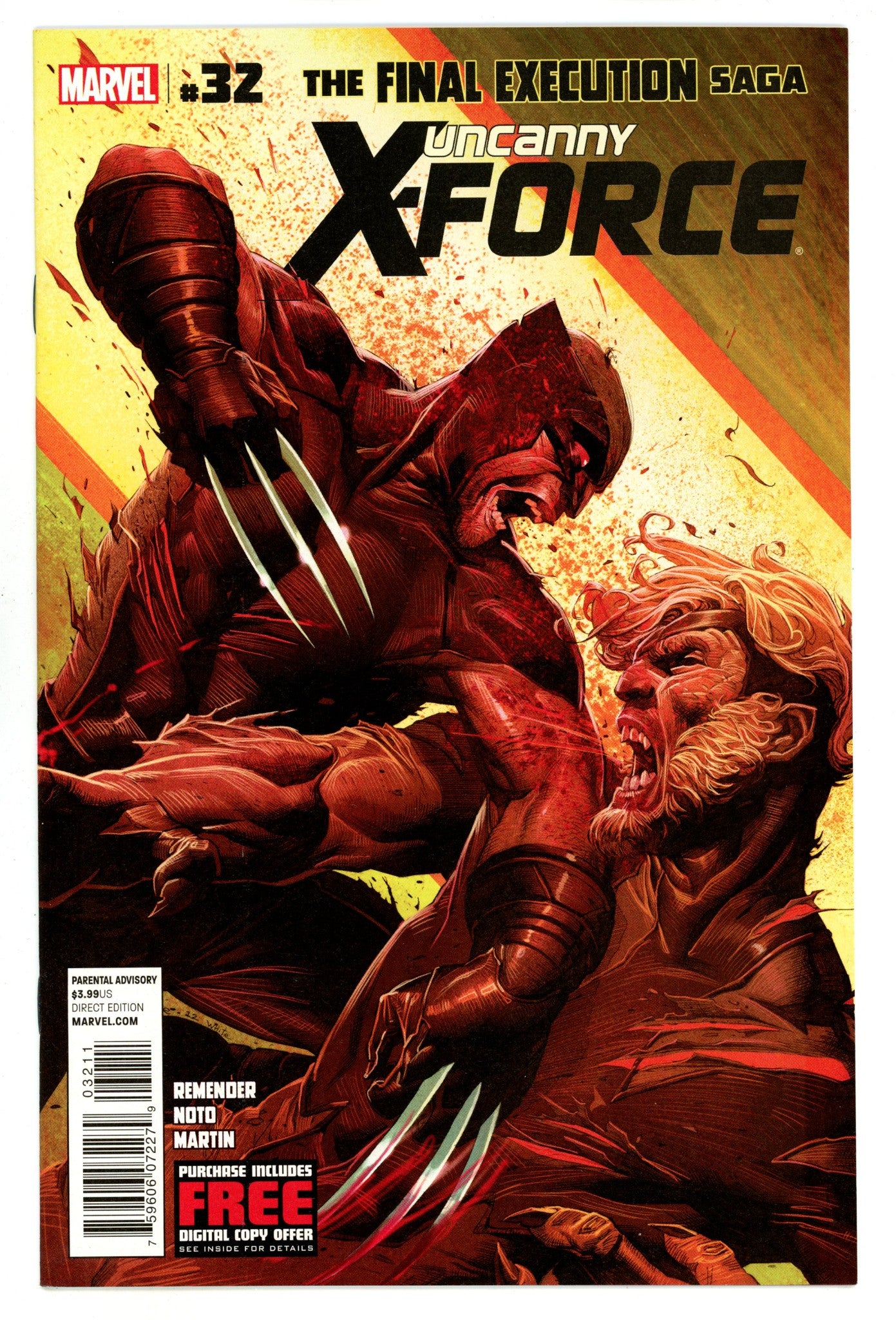 Uncanny X-Force Vol 1 32  High Grade  (2012)  