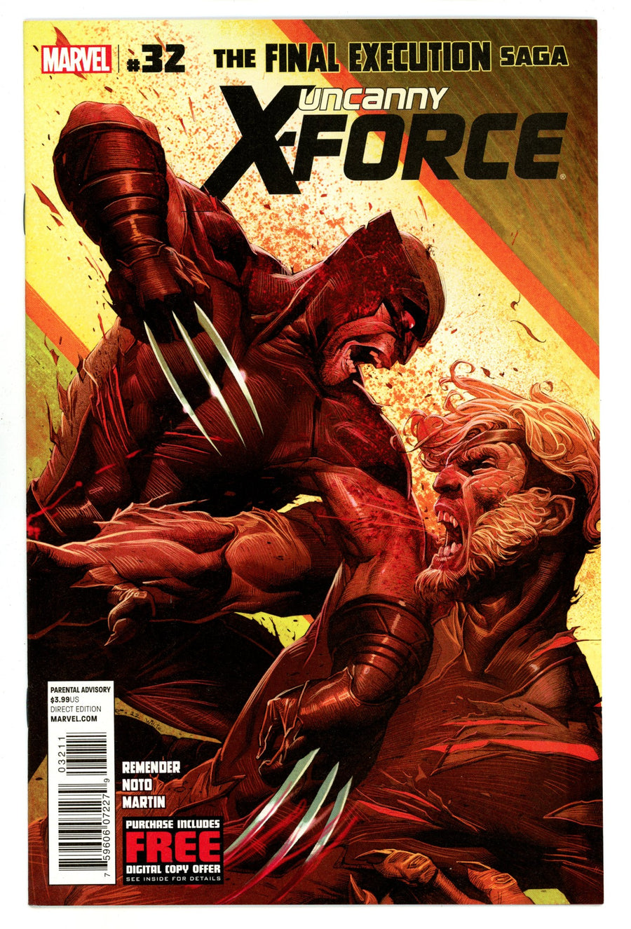 Uncanny X-Force Vol 1 32  High Grade  (2012)  