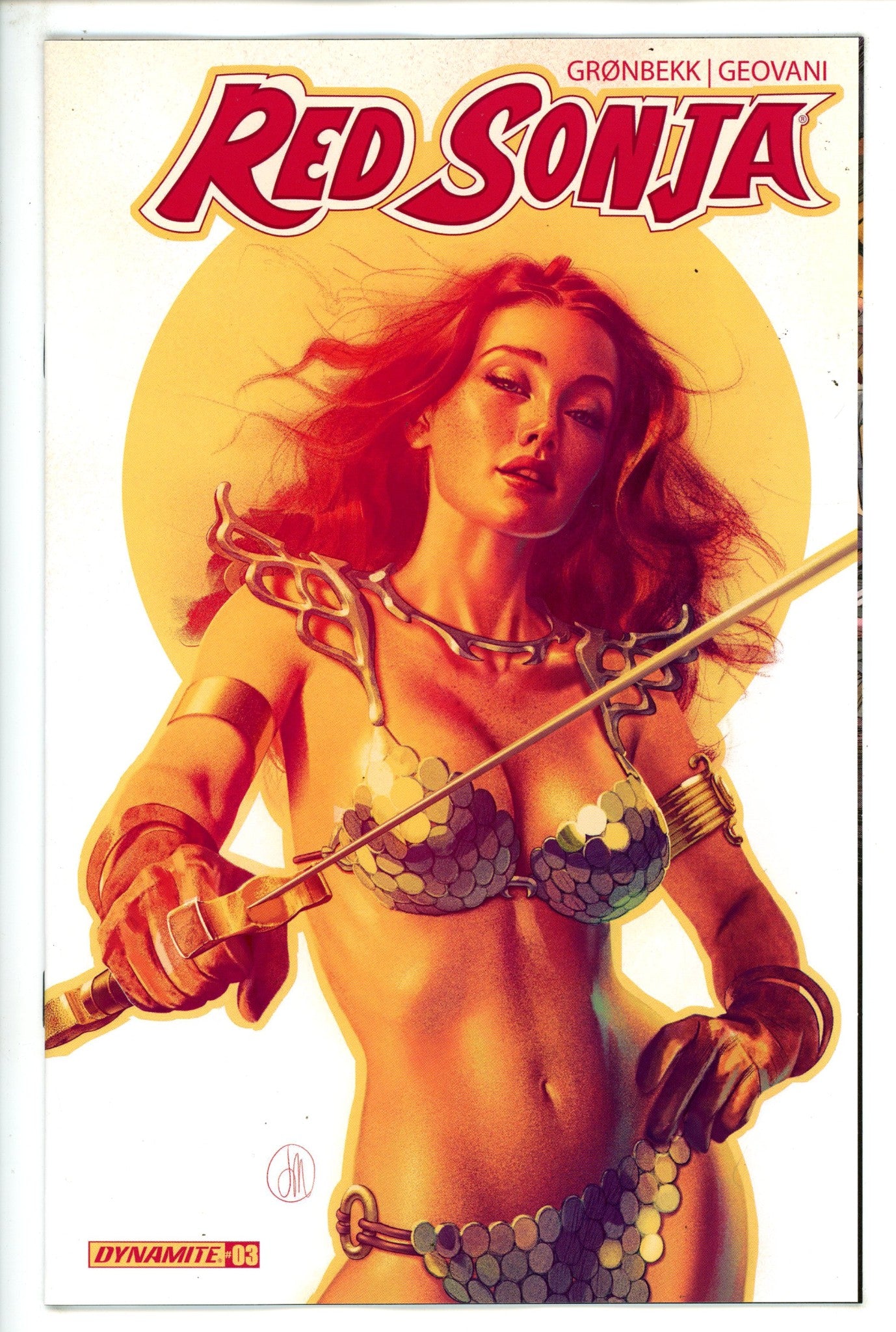 Red Sonja Vol 7 3 Middleton Retro Incentive Variant (2023)