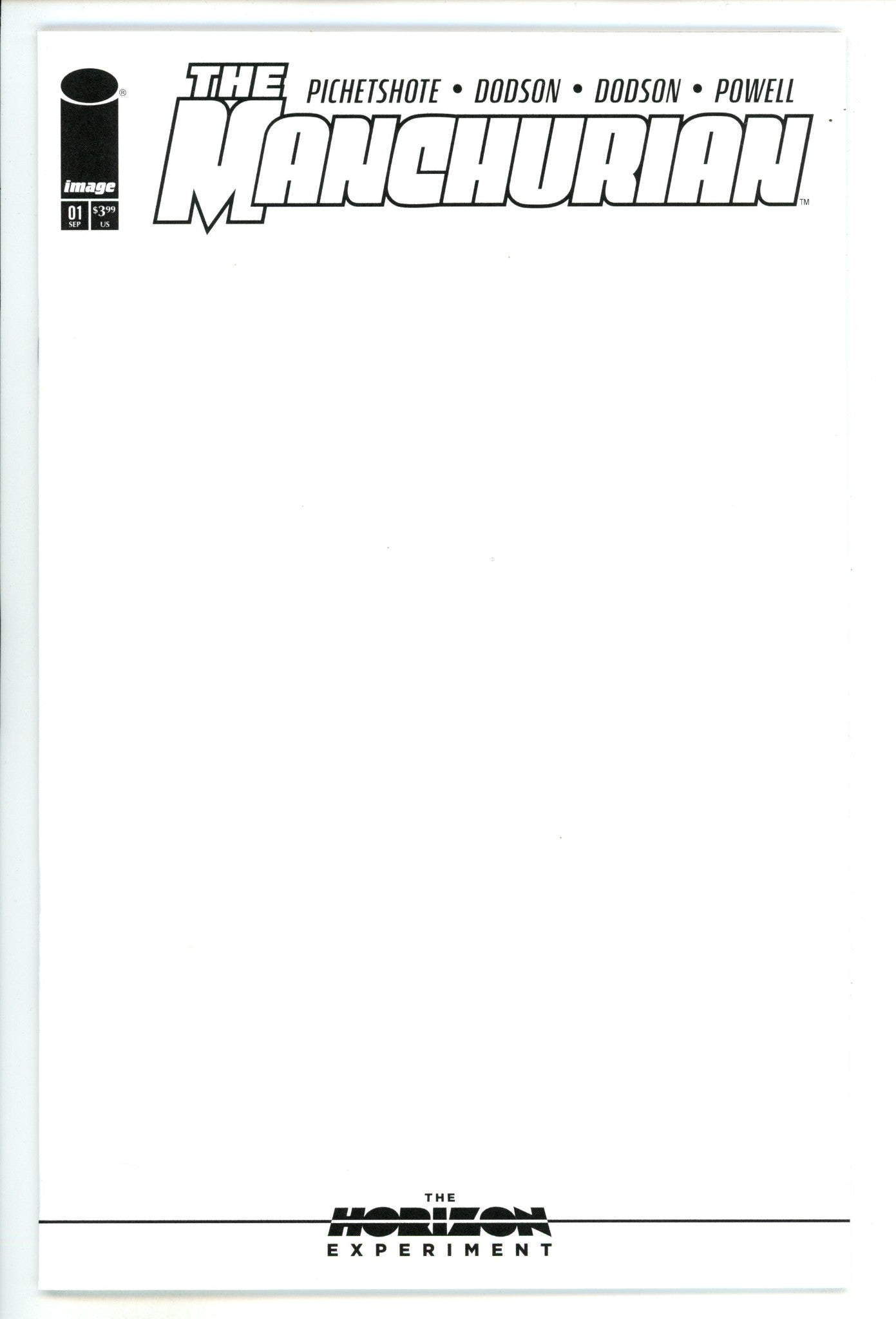 Manchurian 1 Blank Variant (2024)