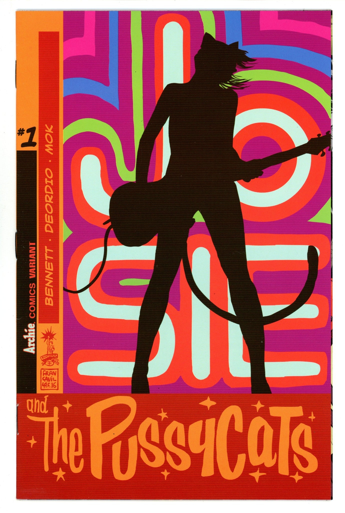 Josie and the Pussycats Vol 3 1 High Grade (2016) Francavilla Variant 