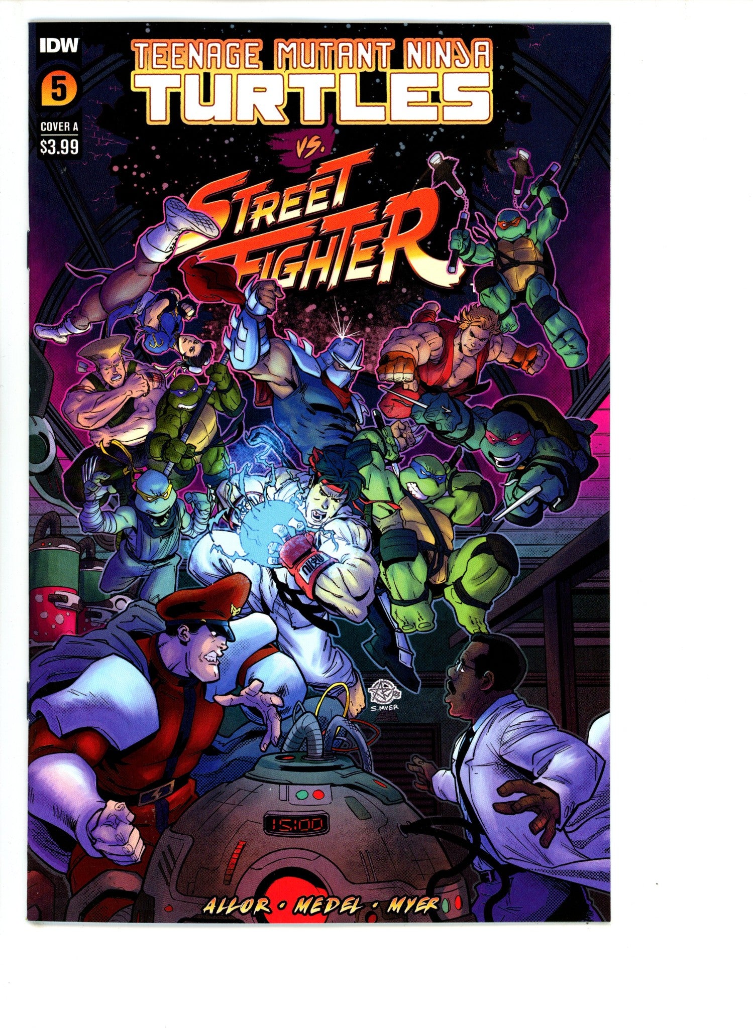 Teenage Mutant Ninja Turtles Vs. Street Fighter 5 (2023)