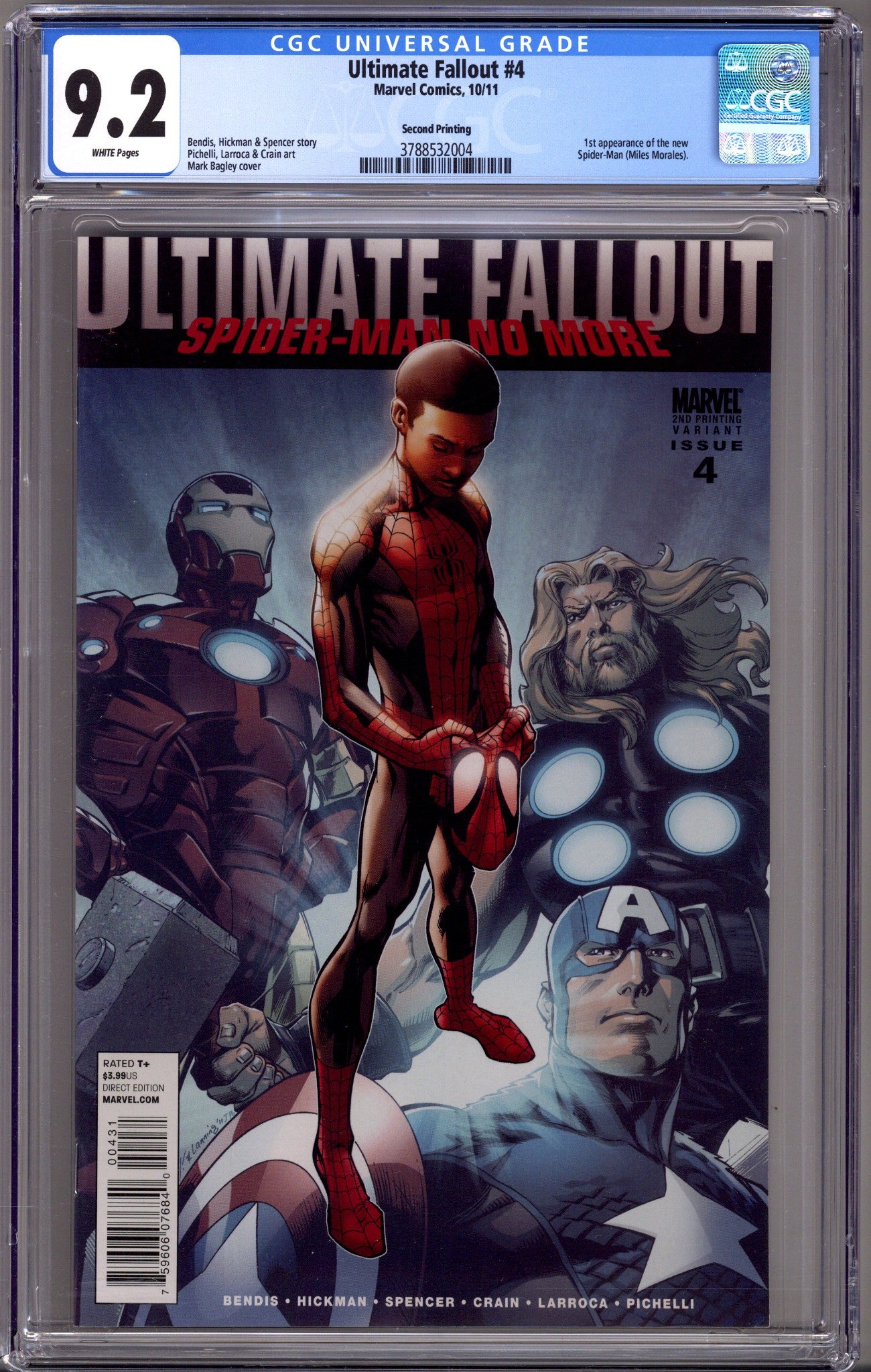 Ultimate Fallout 4 CGC 9.2 (NM-) (2011) 2nd Print 