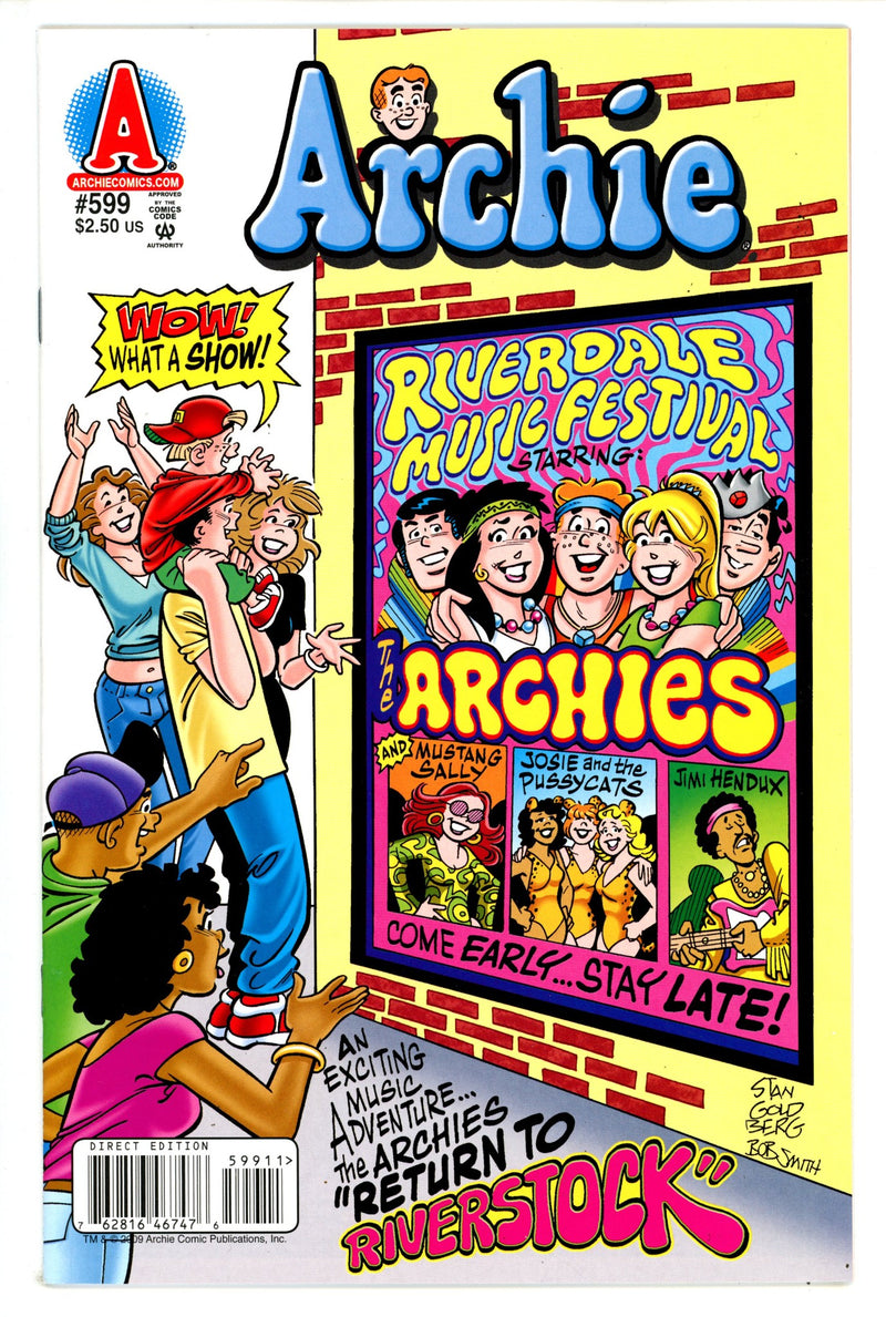 Archie Vol 1 599 High Grade (2009) 