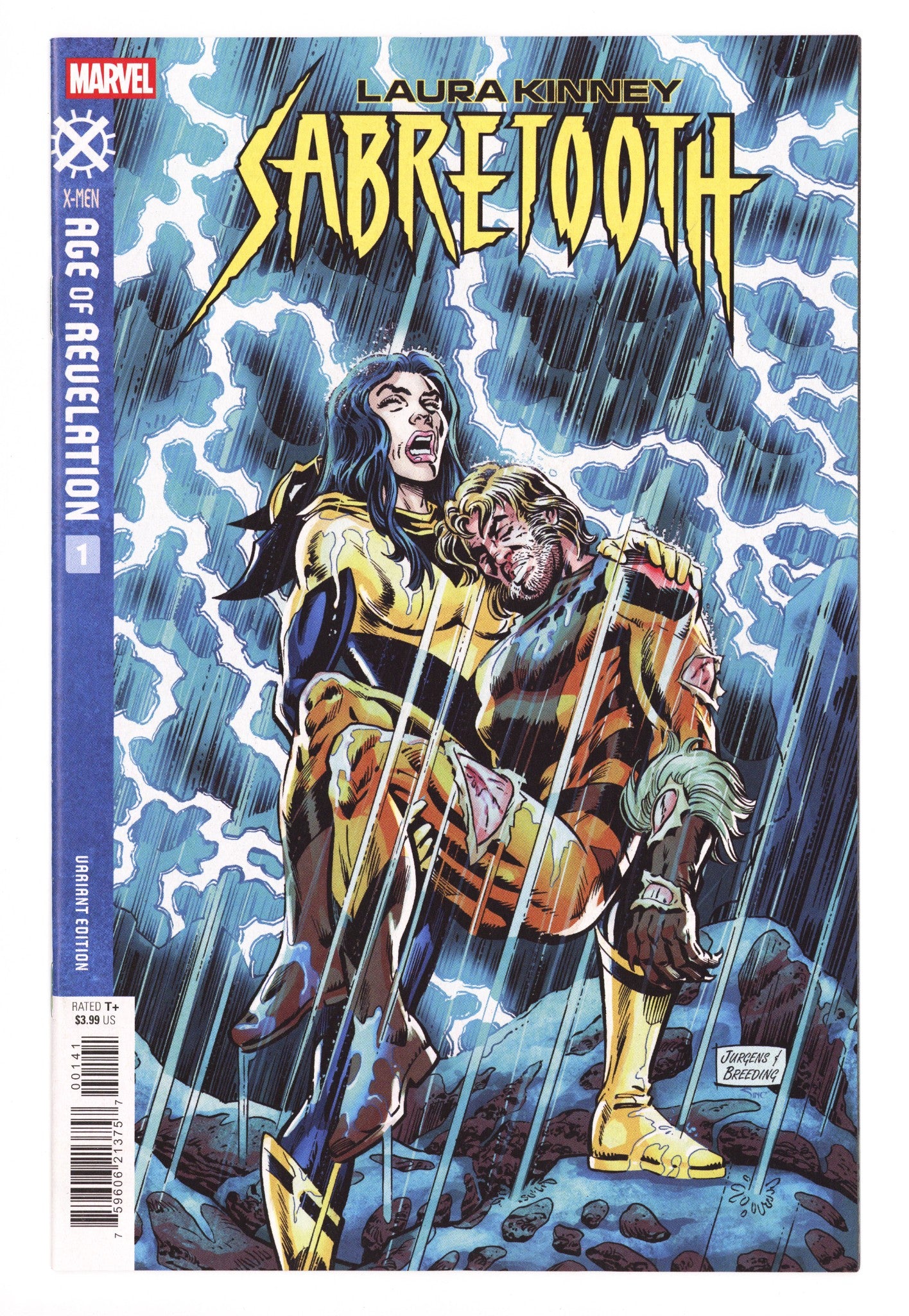 Laura Kinney: Sabretooth 1 Jurgens Variant (2025)
