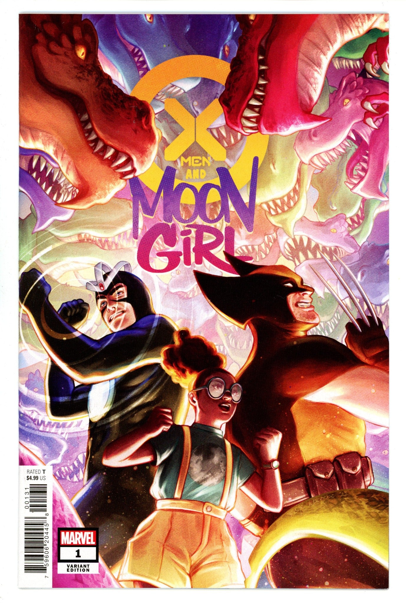 X-Men & Moon Girl 1 High Grade (2022) Ebenebe Variant 