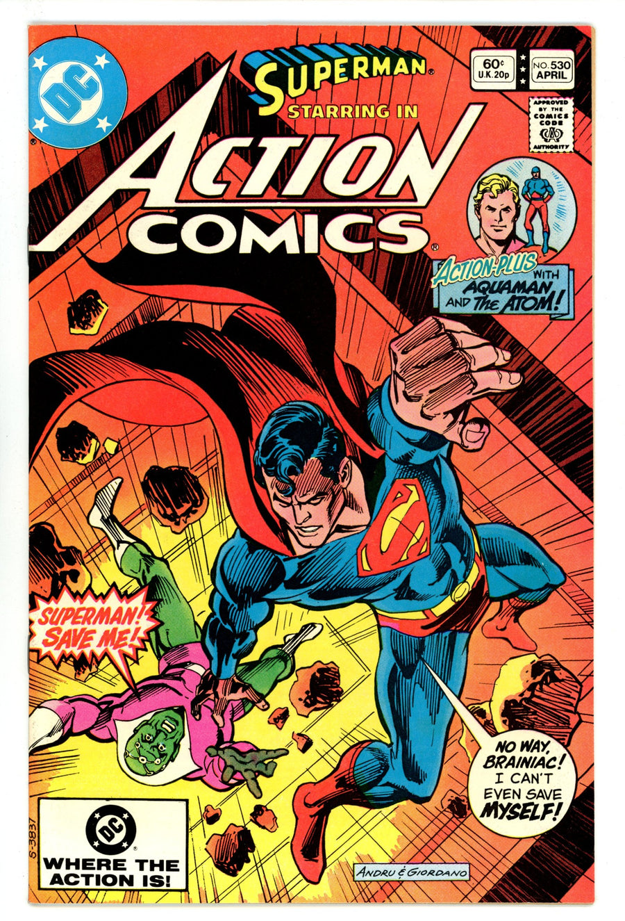 Action Comics Vol 1 530 NM- (9.2) (1982) 