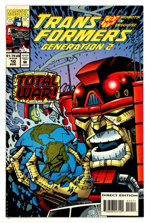 Transformers: Generation 2 10 VF- (7.5) (1994)