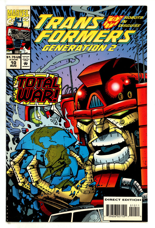 Transformers: Generation 2 10 VF- (7.5) (1994)