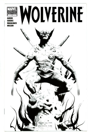 Wolverine Vol 4 1 NM- (9.2) (2010) Lee B&W Incentive Variant