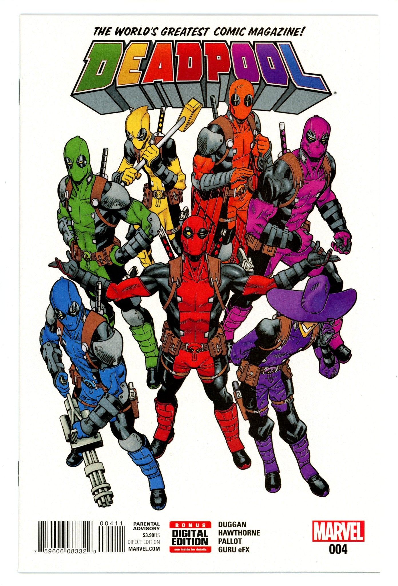 Deadpool Vol 5 4 High Grade (2016) 