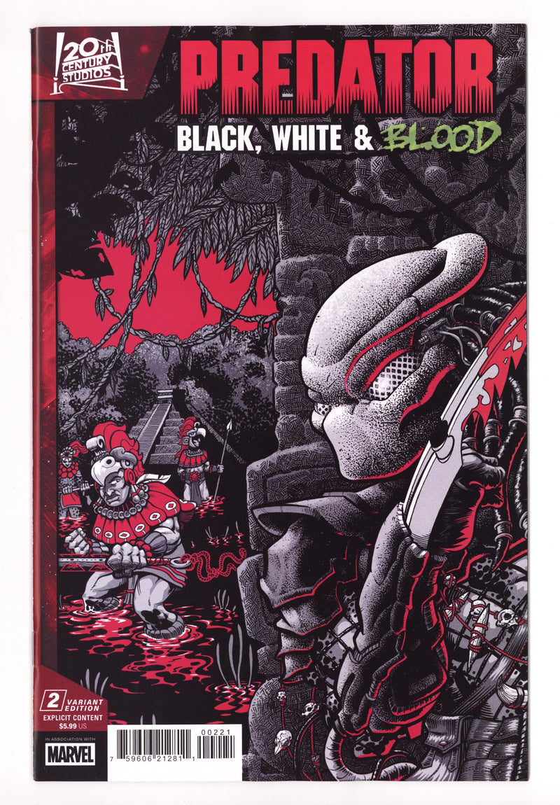 Predator: Black White & Blood 2 Gonzo Variant (2025)