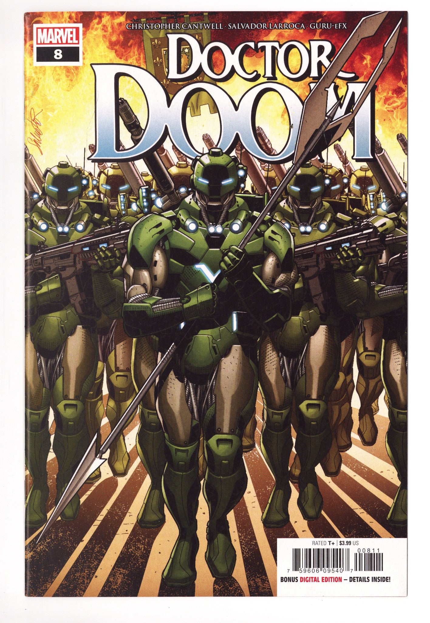 Doctor Doom Vol 1 8 Mid Grade (2020) 