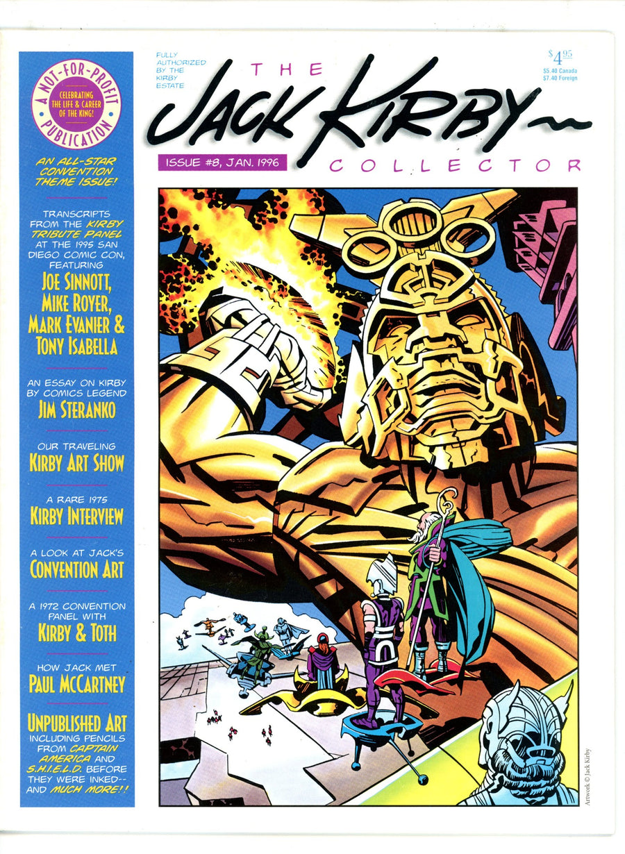 The Jack Kirby Collector 8 Low Grade (1996) 