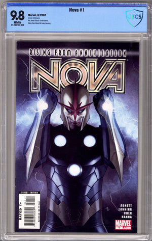 Nova Vol 4 1 CBCS 9.8 (NM/M) (2007)