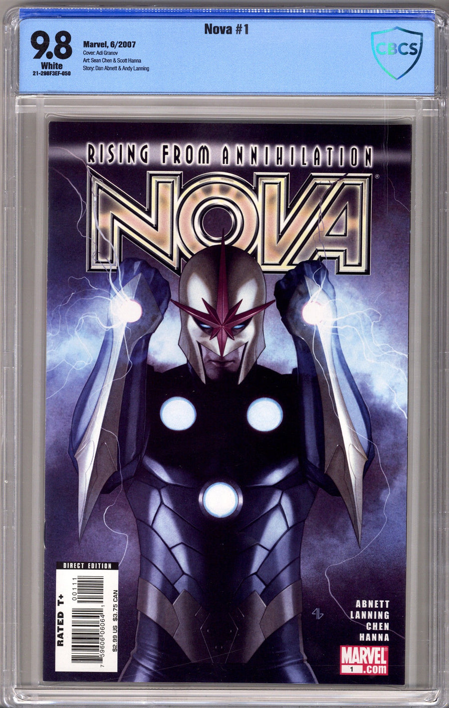 Nova Vol 4 1 CBCS 9.8 (NM/M) (2007) 