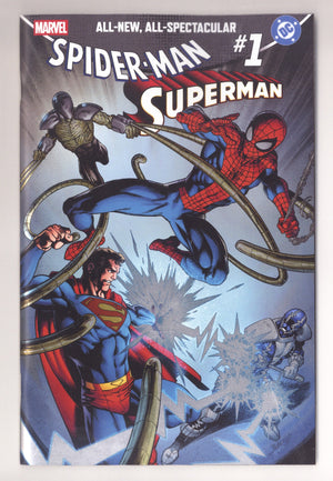 Marvel / DC: Spider-Man / Superman 1 Bagley Foil Variant (2026)