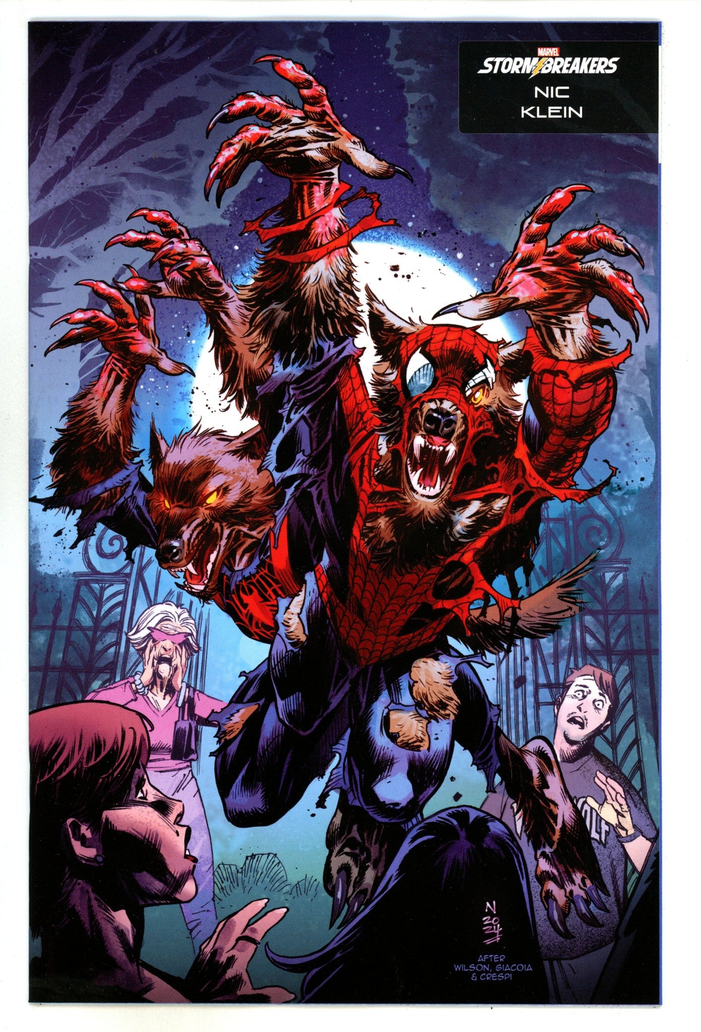 Spectacular Spider-Men 6 Klein Variant (2024)