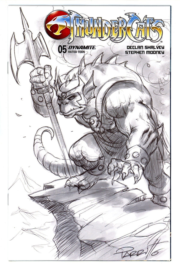 Thundercats 5 Lee Line Art Incentive Variant (2024)