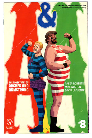 A&A: The Adventures of Archer & Armstrong 8 High Grade (2016) 