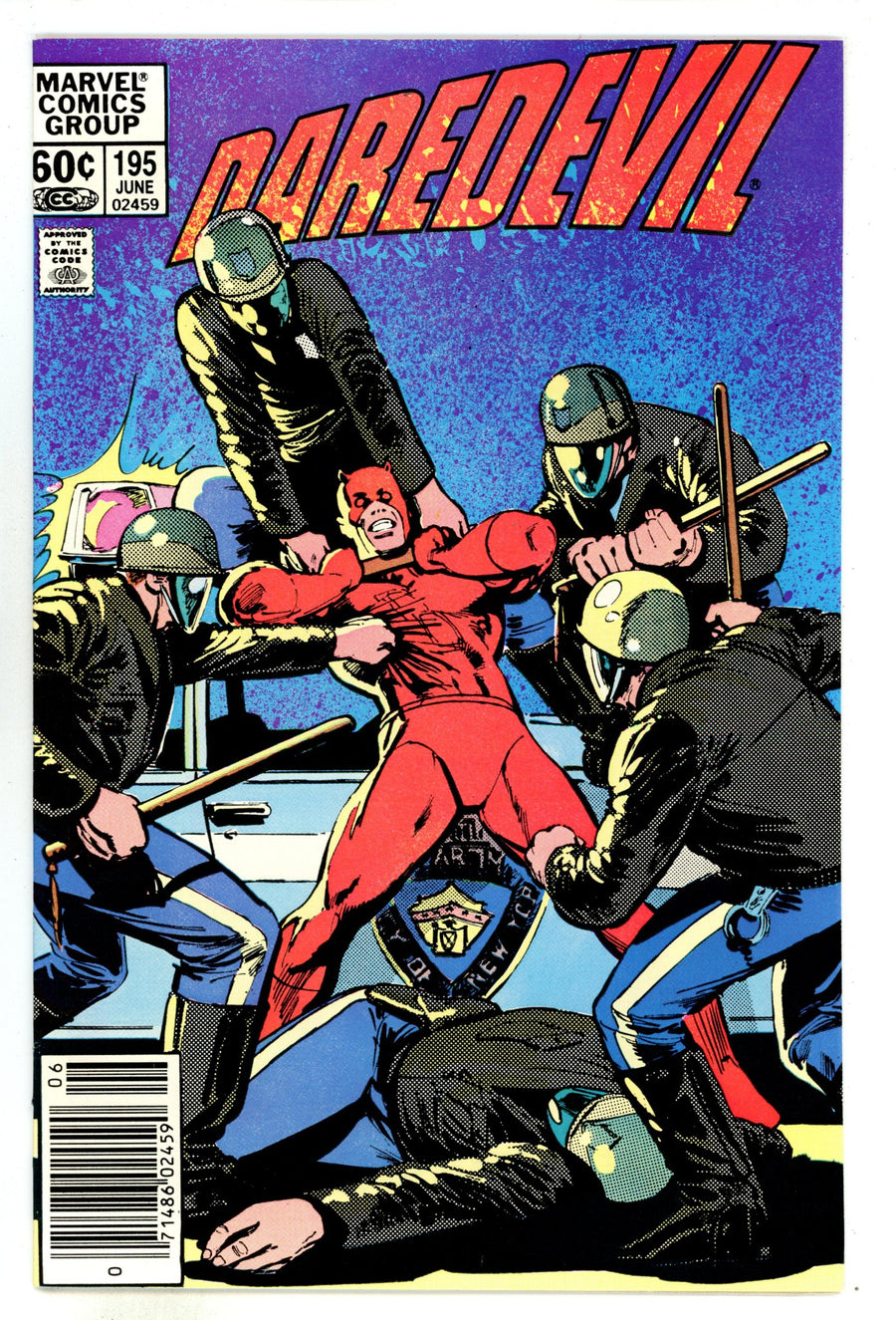Daredevil Vol 1 195 Mid Grade (1983) Newsstand 
