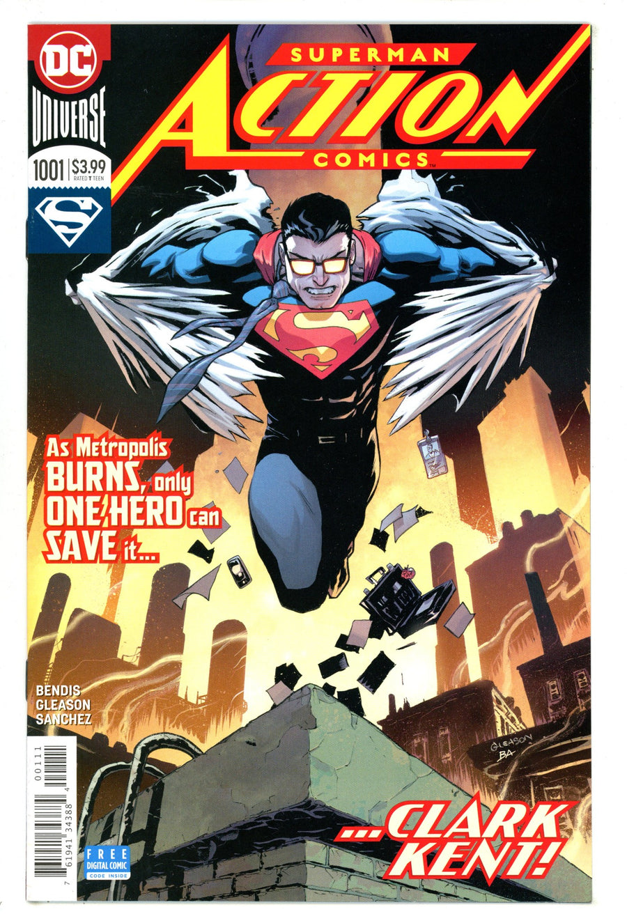 Action Comics Vol 3 1001 Mid Grade (2018) 