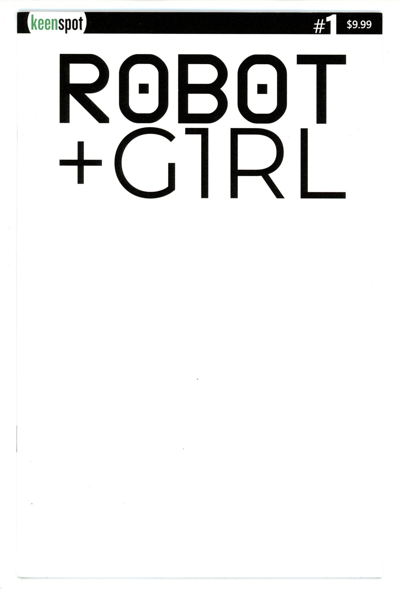 Robot + Girl 1 Blank Variant (2024)