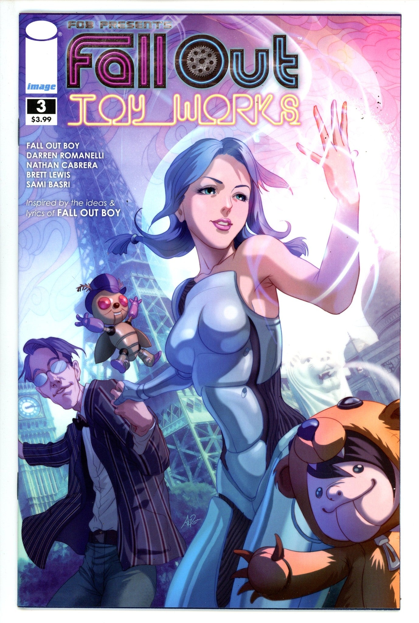 Fall Out Toy Works 3 VF/NM (9.0) (2010)