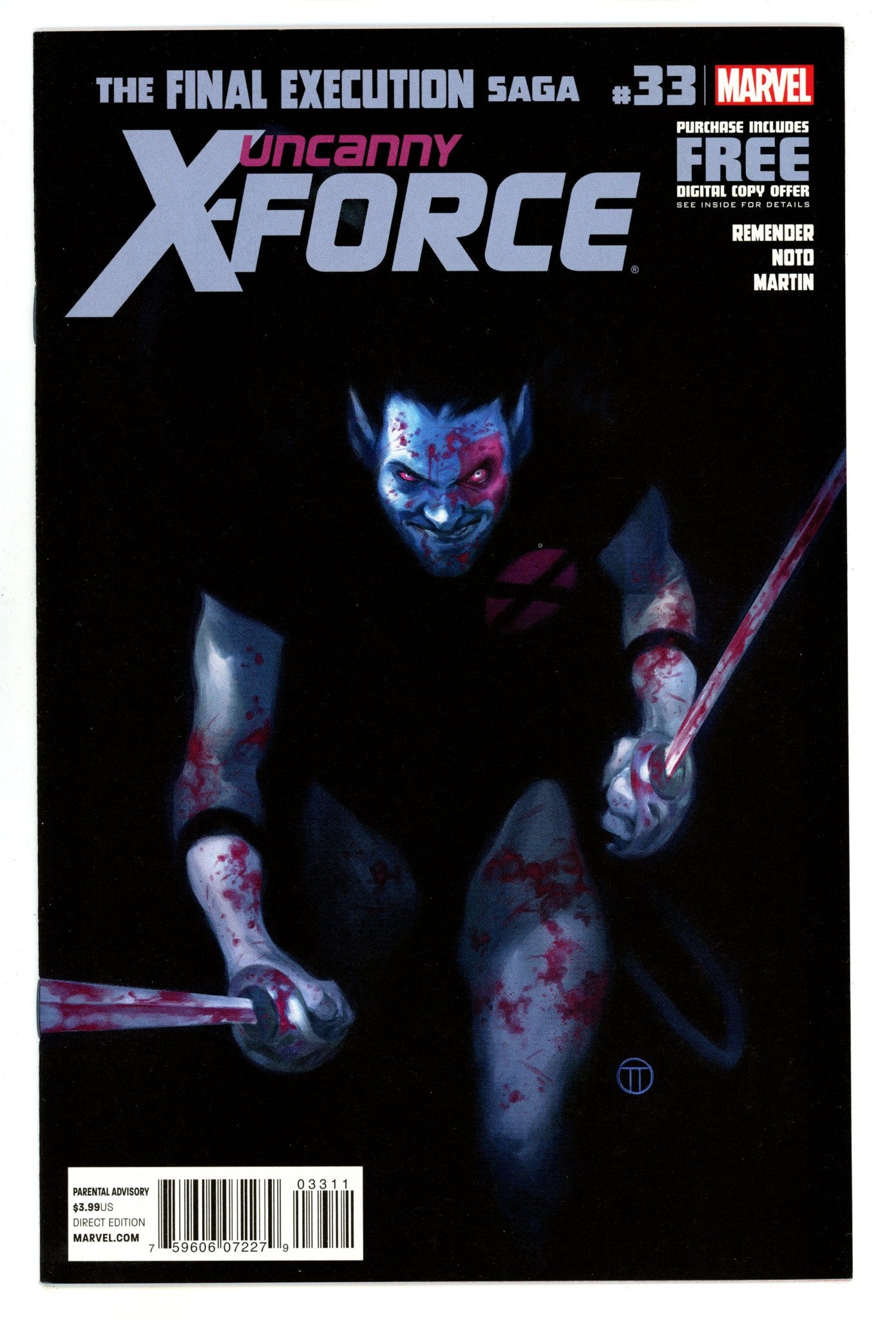 Uncanny X-Force Vol 1 33  High Grade  (2013)  