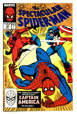 The Spectacular Spider-Man Vol 1 138 NM- (9.2) (1988)