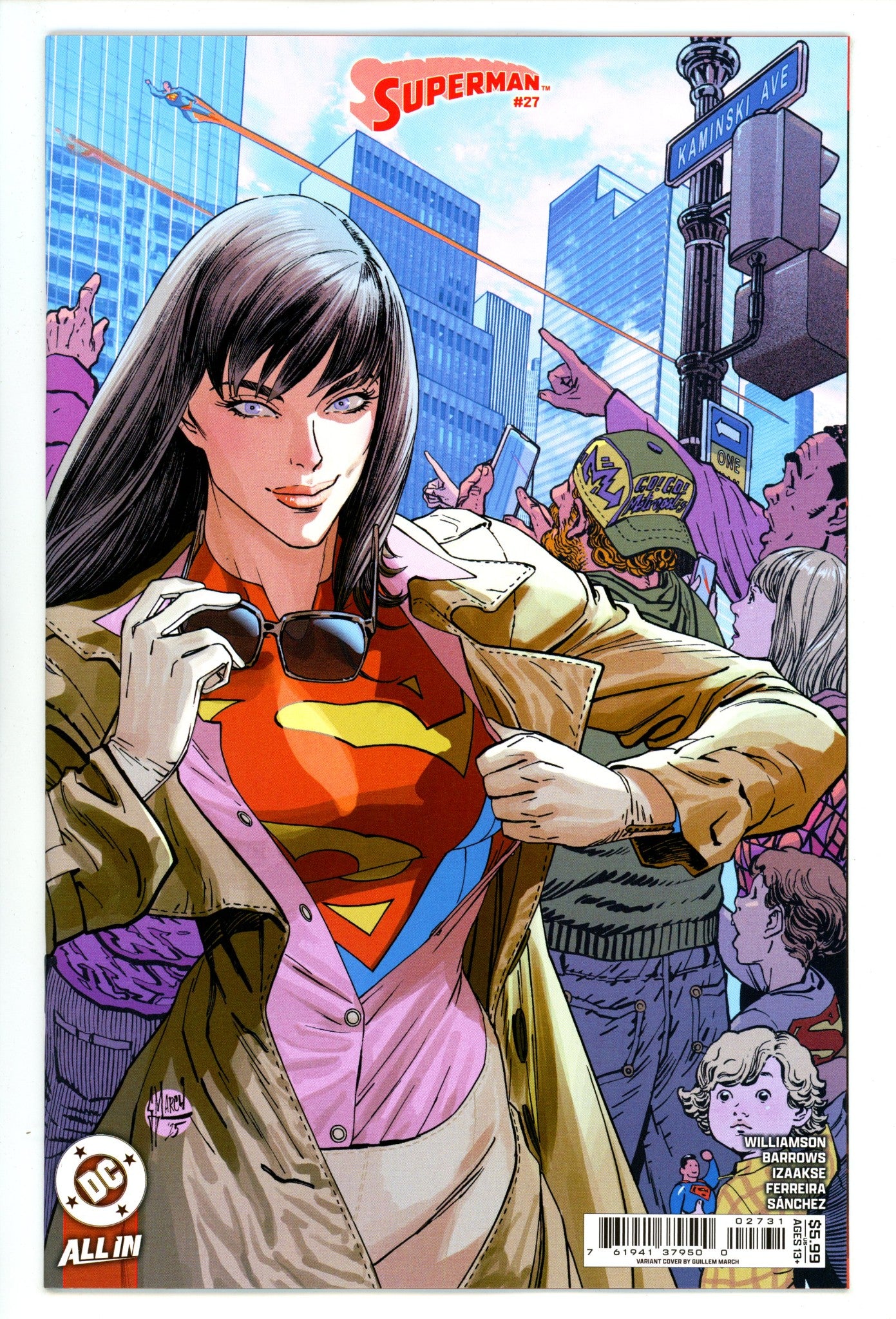 Superman Vol 6 27 March Variant (2025)