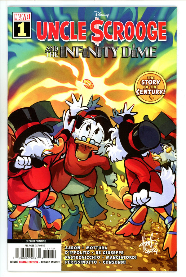 Uncle Scrooge And The Infinity Dime 1 2Nd Print (2024)
