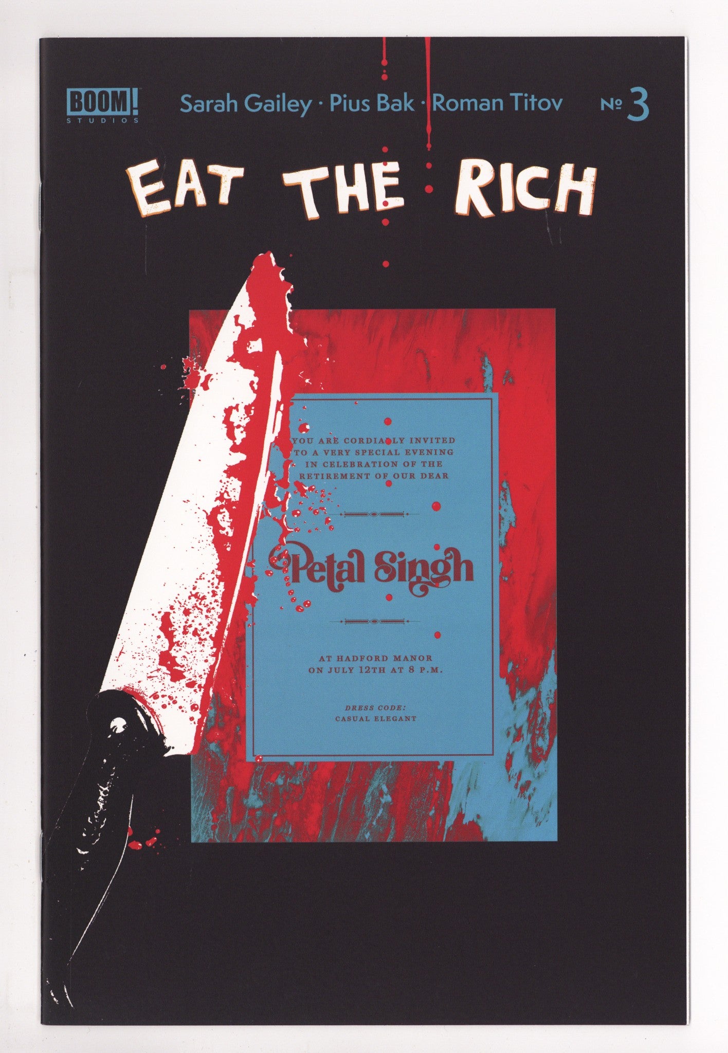 Eat the Rich   3  High Grade   (2021) Carey     Variant  