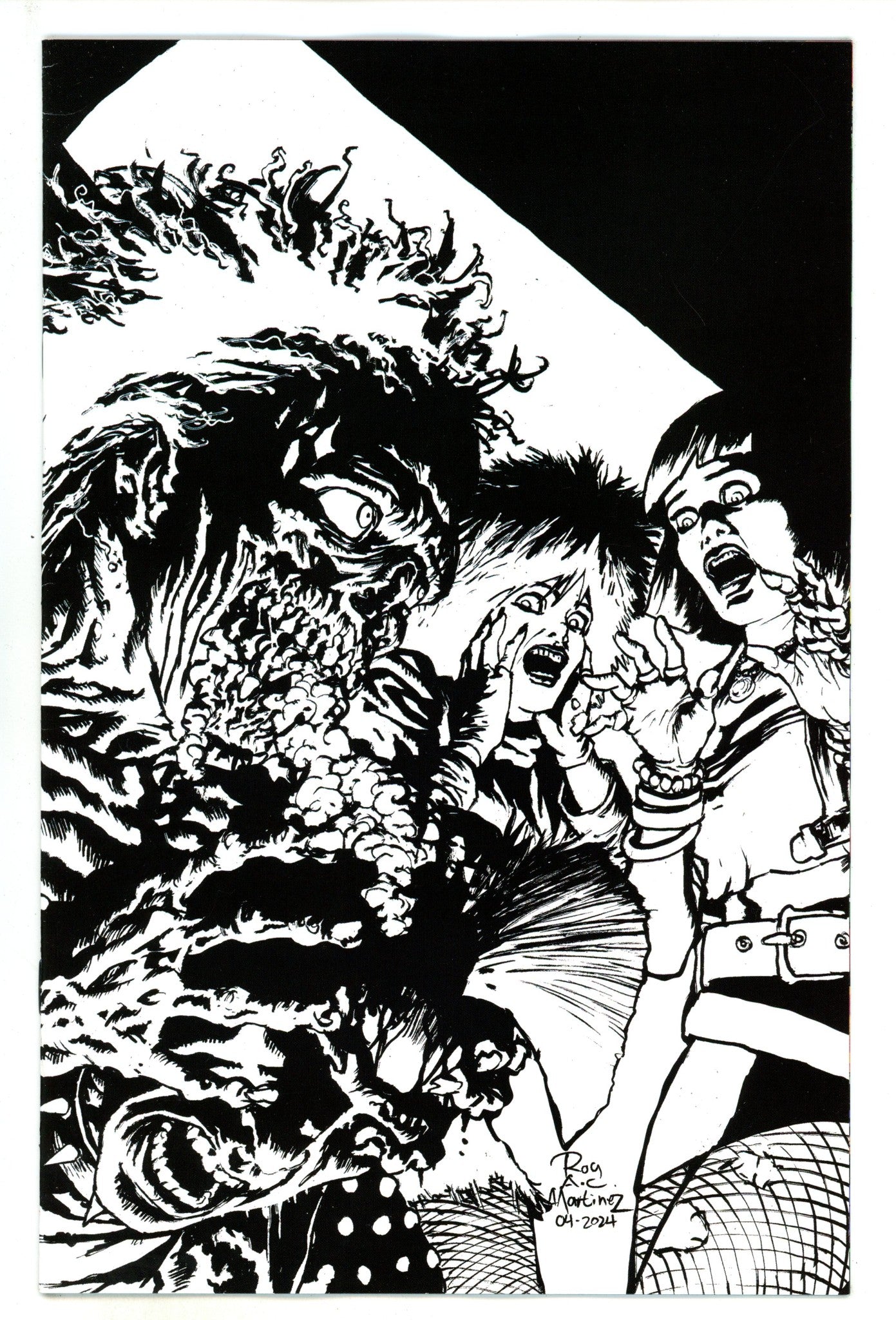 Return Of The Living Dead 3 Martinez B&W Virgin Variant (2025)