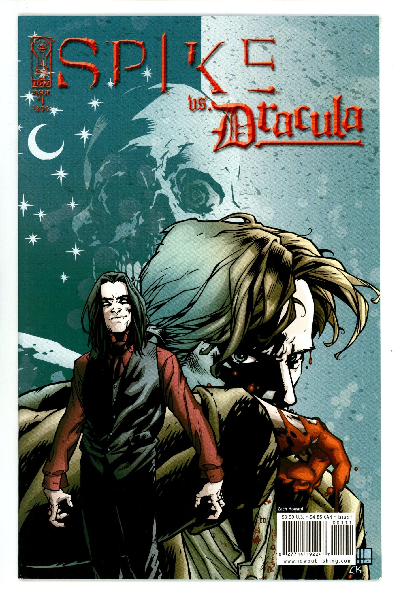 Spike vs. Dracula 1 High Grade (2006) Howard Variant 