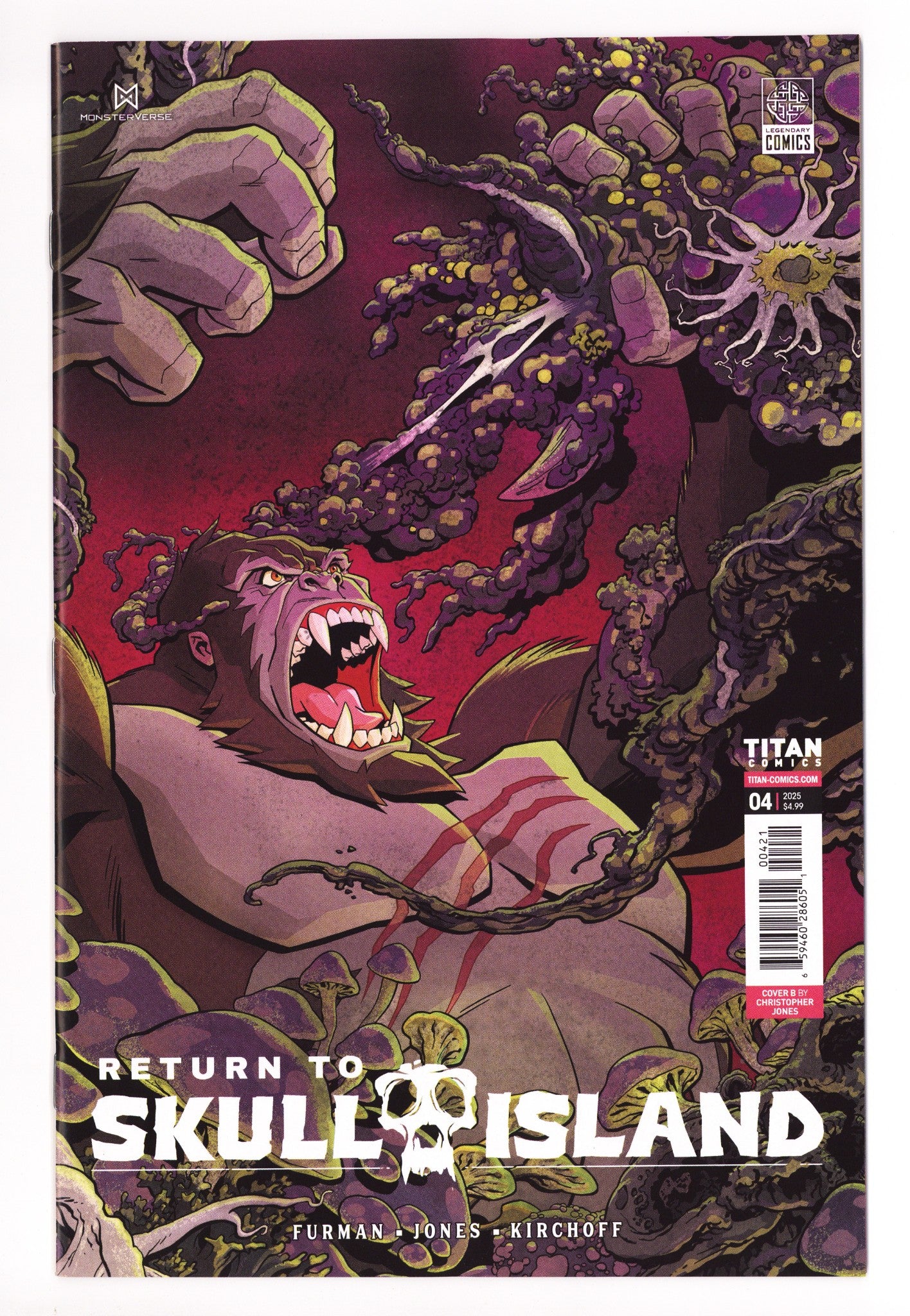 Return To Skull Island  4 Jones  Variant   (2025)