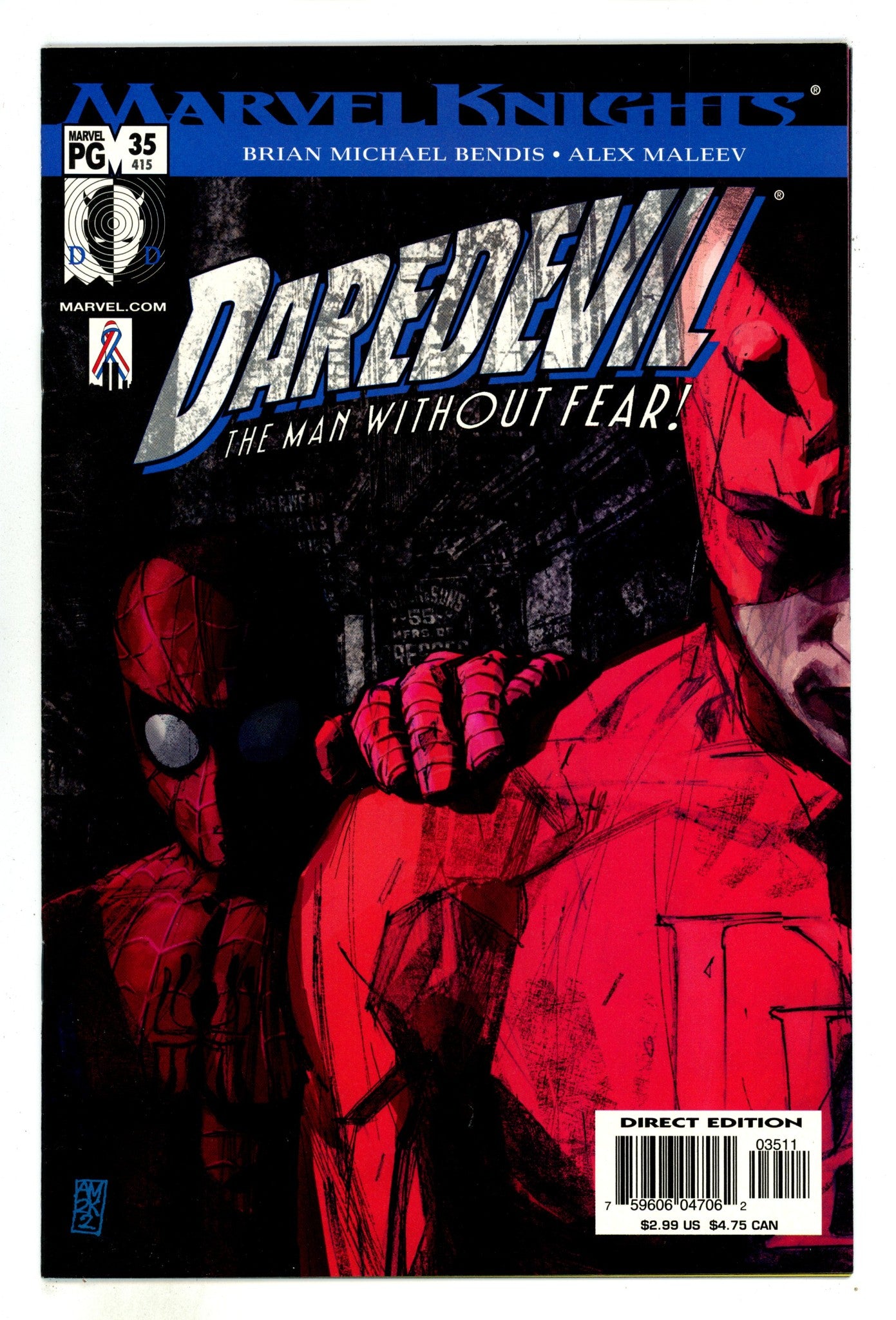 Daredevil Vol 2 35 (415) High Grade (2002) 
