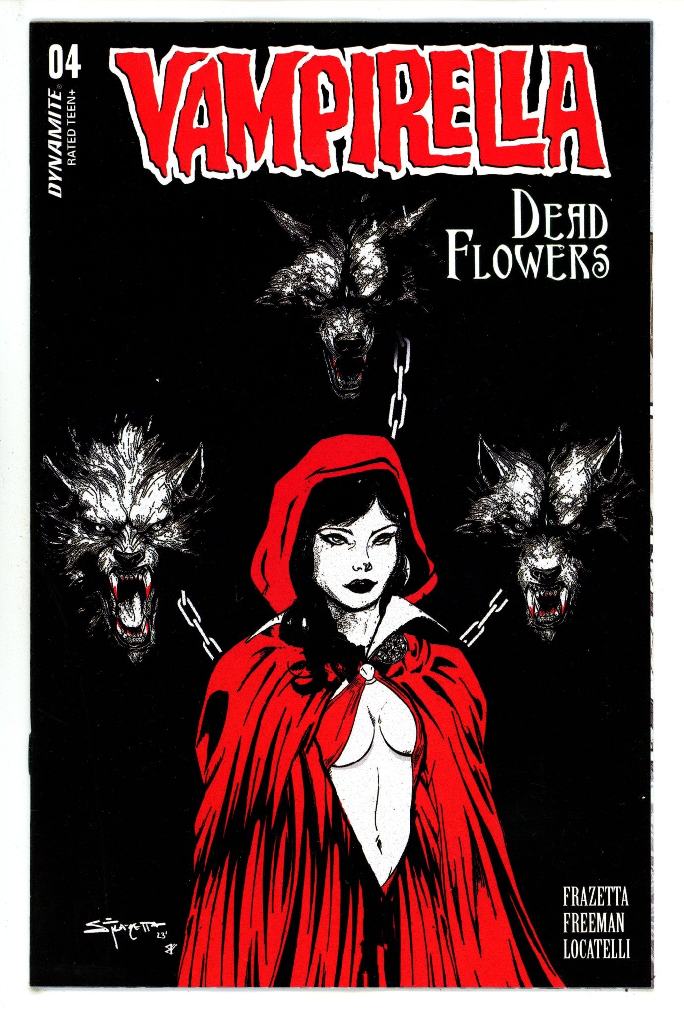 Vampirella Dead Flowers 4 Frazetta Variant (2024)