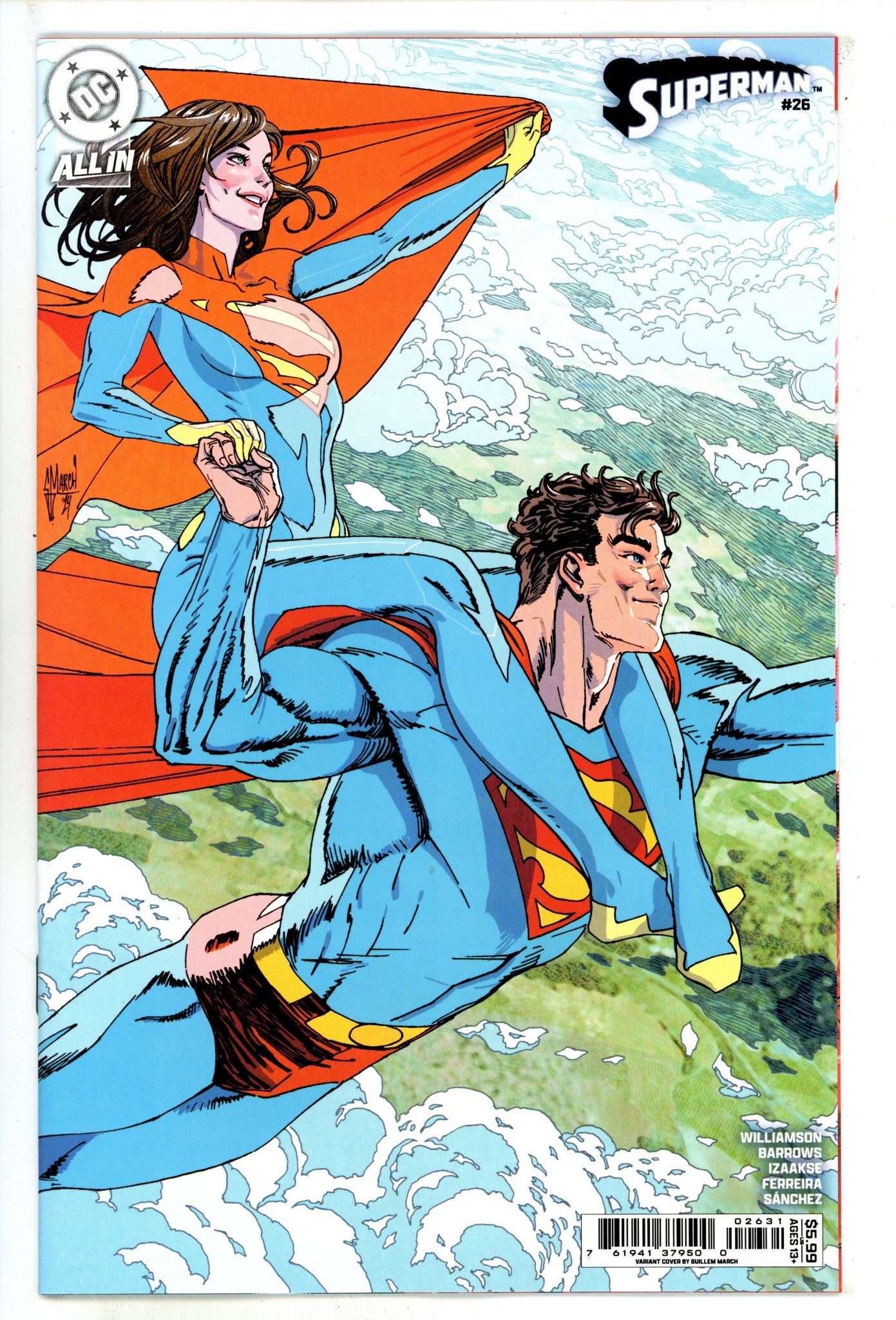 Superman Vol 6 26 March Variant (2025)