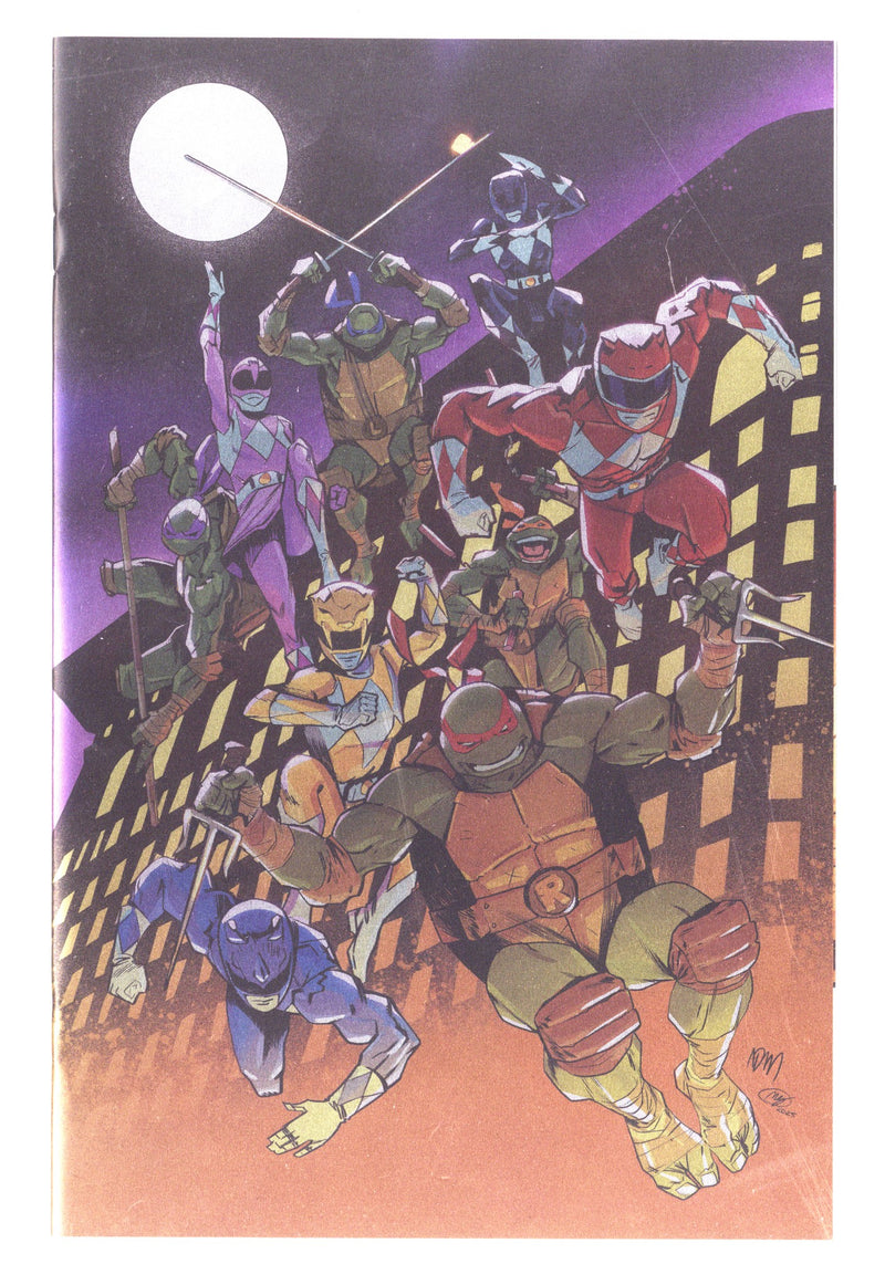 Mighty Morphin Power Rangers / Teenage Mutant Ninja Turtles III 3 Gorham Foil Virgin Incentive NM (2025)