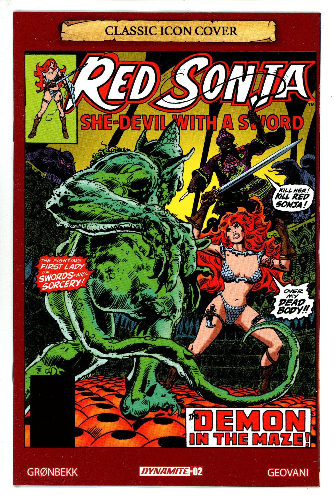 Red Sonja Vol 7 2 Thorne Incentive Variant (2023)