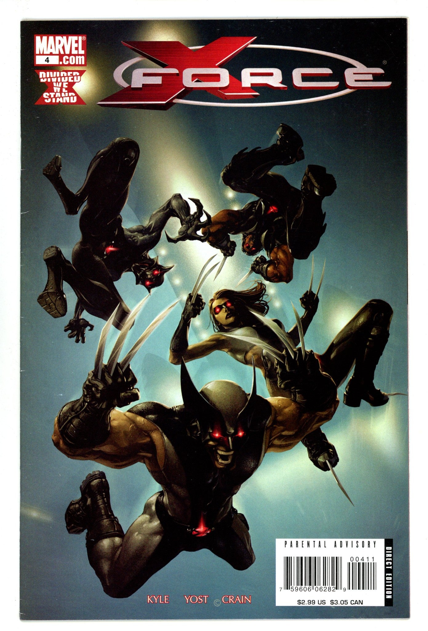 X-Force Vol 3 4 Mid Grade (2008) 