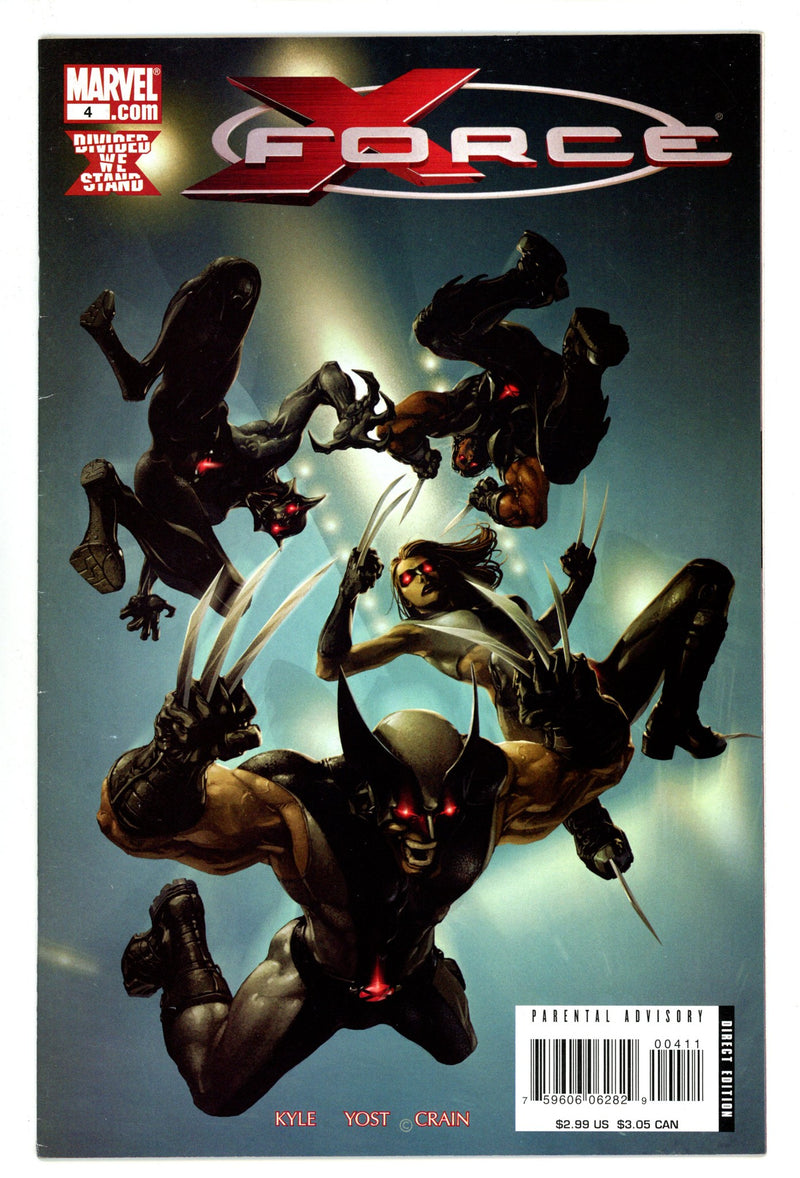 X-Force Vol 3 4 Mid Grade (2008) 
